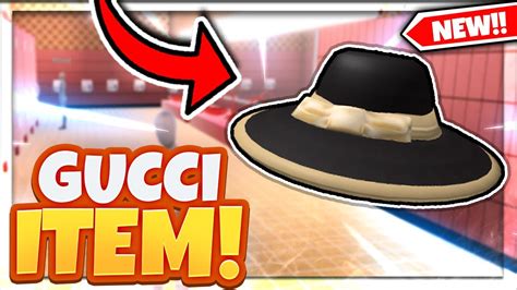 how to get gucci wide brim felt hat roblox|gucci wide brim hat.